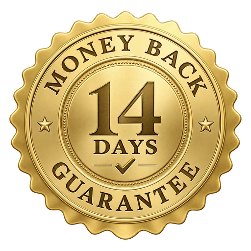 14-day money-back guarantee
